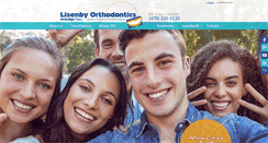 Desktop Screenshot of lisenbyorthodontics.com